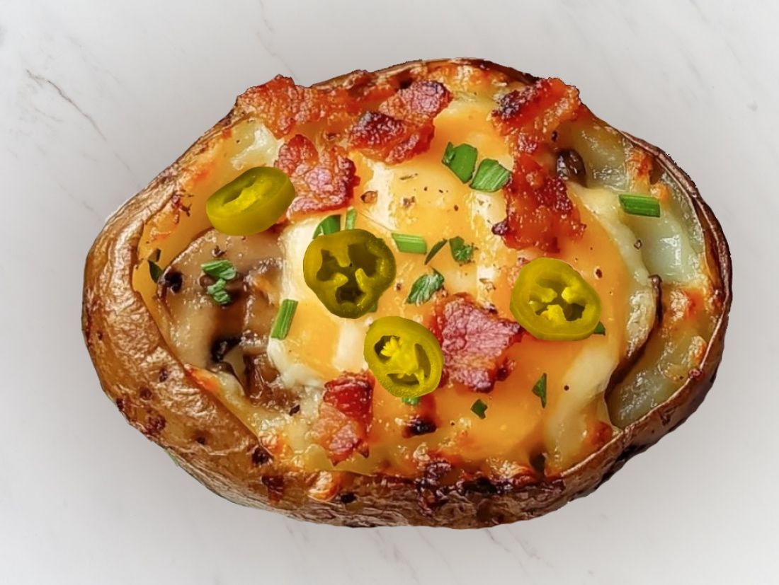 Papa rellena recién armada